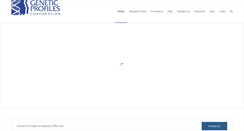 Desktop Screenshot of geneticprofiles.com